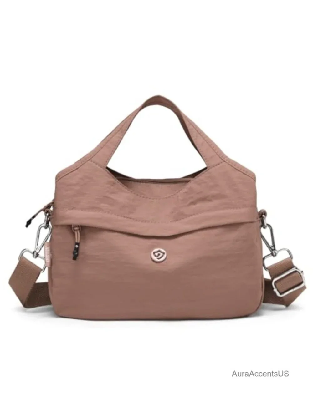Polyester Nylon Hobo Shoulder Crossbody Bag Women's Purse Tote